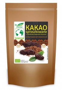 Kakao sproszkowane o obniżonej zawartości tłuszczu 200g BIO PLANET