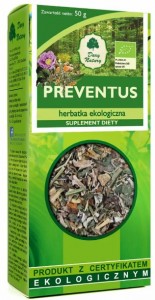 Herbatka Preventus EKO 50g - Suplement diety DARY NATURY