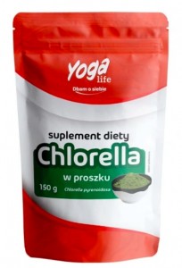Chlorella w proszku 150 g - YOGA LIFE