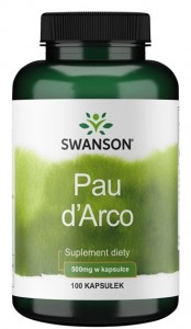 Pau d'Arco 500 mg 100 kapsułek SWANSON 