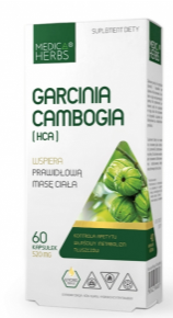  Garcinia cambogia (HCA) 60kaps.520 mg MEDICA HERBS