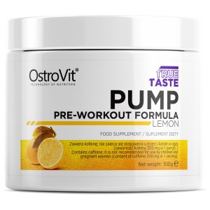 Pump Pre-Workout Formula Lemon (Cytryna) 300g OSTROVIT