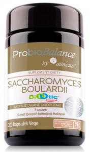 ProbioBalance Saccharomyces Boulardii 5mld/250mg x 30 vege kaps. by Aliness®