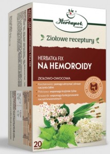 Herbatka na Hemoroidy Fix 20x2g HERBAPOL KRAKÓW