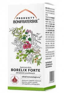  Borelix forte 60 tabletek PRODUKTY BONIFRATERSKIE