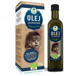 Olej "Junior" (suplement diety) BIO 250ml DARY NATURY