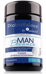 ProbioBALANCE, MAN Balance 20 mld. x 30 vege kaps. by Aliness®