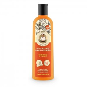 Rokitnikowy szampon na objętość włosów "Puszystość i Blask" 280ml KOLOROWA AGAFIA