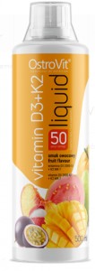  Vitamina D3+K2 500ml OstroVit