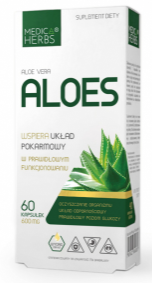   Aloes 60kaps. 600 mg MEDICA HERBS