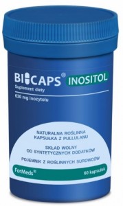  BICAPS INOSITOL (witamina B8) 60 kapsułek FORMEDS