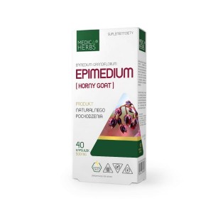 Epimedium (Horny goat) 40 kapsułek 500 mg MEDICA HERBS