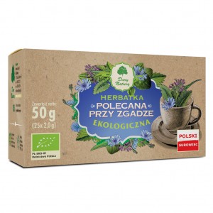 Herbatka Polecana przy zgadze EKO 25x2g Dary natury