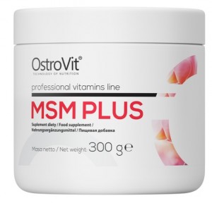  MSM Plus 300 g o smaku naturalny  OstroVit