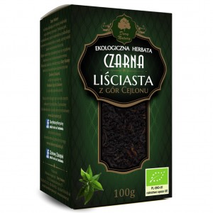 Herbata Czarna liściasta BIO 100g DARY NATURY