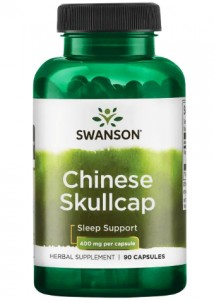 Chinese Skullcap (Tarczyca Bajkalska) 400mg 90 kapsułek SWANSON