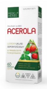   Acerola 60 kaps. 620 mg  MEDICA HERBS