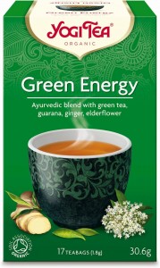 Herbata zielona energia (GREEN ENERGY) BIO( 17 x 1,8 g) 30,6 g - YOGI TEA