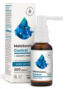Melatonina Control + Melisa, aerozol 30 ml AURA HERBALS