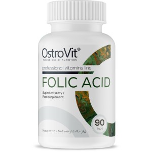 Folic Acid (Kwas Foliowy) 90 tabl. OSTROVIT