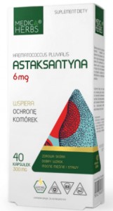 Astaksantyna 6 mg 60 kapsułek MEDICA HERBS