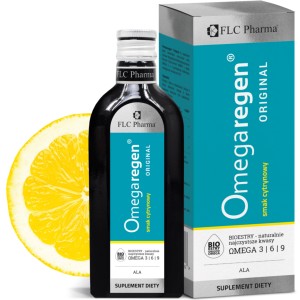 Omegaregen "Orginal" smak cytrynowy (Omega 3,6,9) 250ml FLC PHARMA