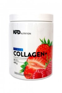 Kolagen Collagen Plus truskawkowo-malinowy 400g KFD NUTRITION
