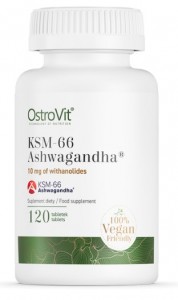  Ashwagandha KSM-66 120 tabletek OstroVit