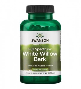 White willow bark -  Wierzba biała 400mg 90kaps SWANSON 