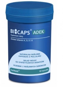 BICAPS® ADEK (Zestaw witamin A,D,E,K) 60kaps. FORMEDS