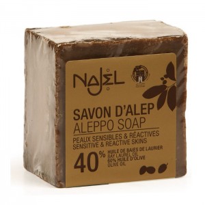 Mydło oliwkowo-laurowe Aleppo 40% 185g NAJEL
