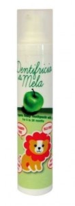 Organiczna pasta do zębów dla niemowląt o smaku jabłkowym 50ml AZETABIO