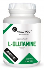 L-Glutamine Glutamina 500mg 100kaps ALINESS