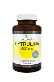  Cytrulina 500 mg 120 kapsułek MEDVERITA