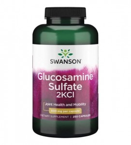  Glucosamine - Glukozamina 500mg 250kaps SWANSON