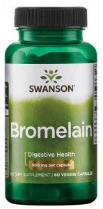 Bromelina - maksymalna moc 60 kapsułek SWANSON