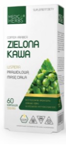 Zielona Kawa 60kaps.550 mg MEDICA HERBS