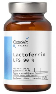 Lactoferrin LFS 90% 60 kapsułek  OstroVit Pharma 