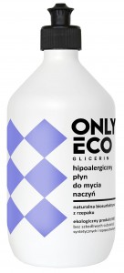 Płyn do mycia naczyń hipoalergiczny 500ml ONLY ECO