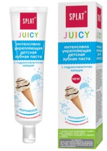 Pasta do zębów dla dzieci juicy ice-cream 35 ml SPLAT