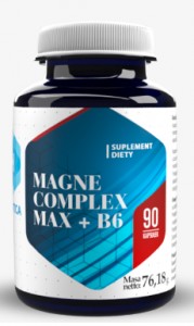 Magne Complex Max + B6 90 kaps HEPATICA