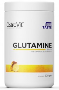 Glutamina o smaku  cytrynowym 500 g OstroVit