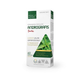 Andrografis Forte 60 kapsułek 500 mg MEDICA HERBS