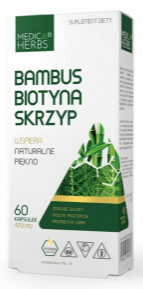   Bambus Biotyna Skrzyp 60kaps.470 mg MEDICA HERBS
