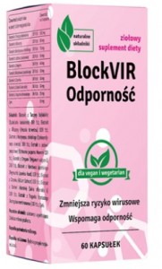 BlockVIR Odporność 60 veg. kaps. POLSKIE CENTRUM FARMACEUTYCZNE