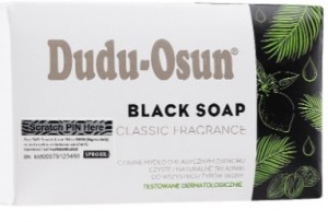 Czarne mydło afrykańskie Dudu Osun 150g 