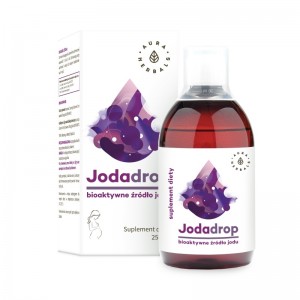 JodaDrop bioaktwyne źródło jodu 250ml AURA HERBALS