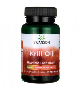  Krill Oil - maksymalna moc 1000mg 30 kaps SWANSON