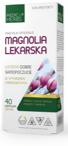 Magnolia lekarska 40kaps.225 mg MEDICA HERBS