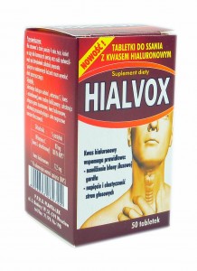  Hialvox tabletki do ssania z kwasem hialuronowym 50 tabl. PLANTA-LEK